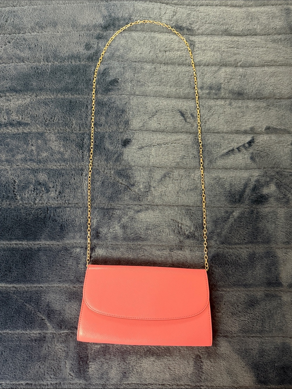 Nordstrom Pink Crossbody with Gold Chain Strap